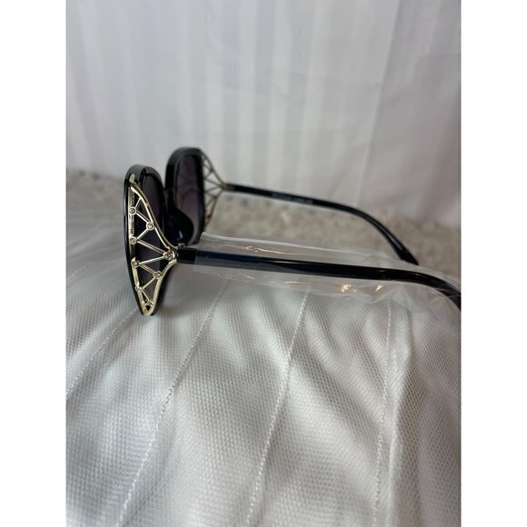 Cross My Way Round‎ Frame Sunglasses Black main image 4